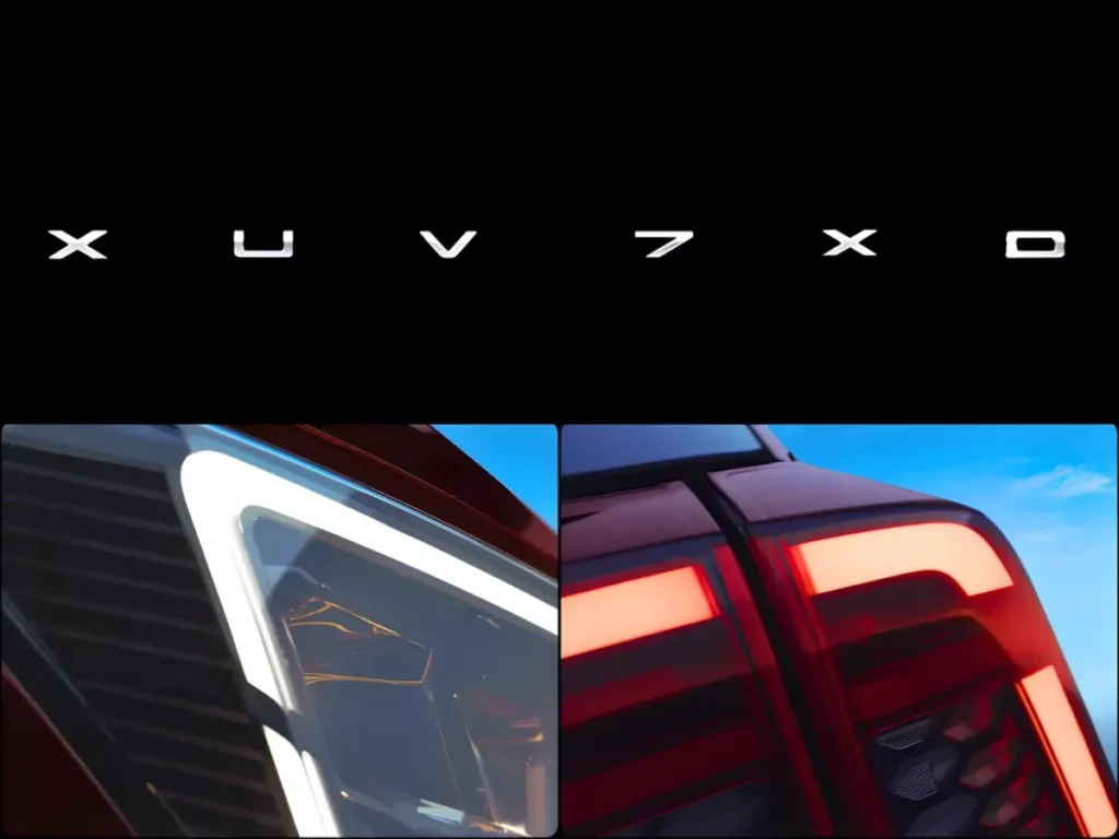 2025 Mahindra XUV 7XO official image
